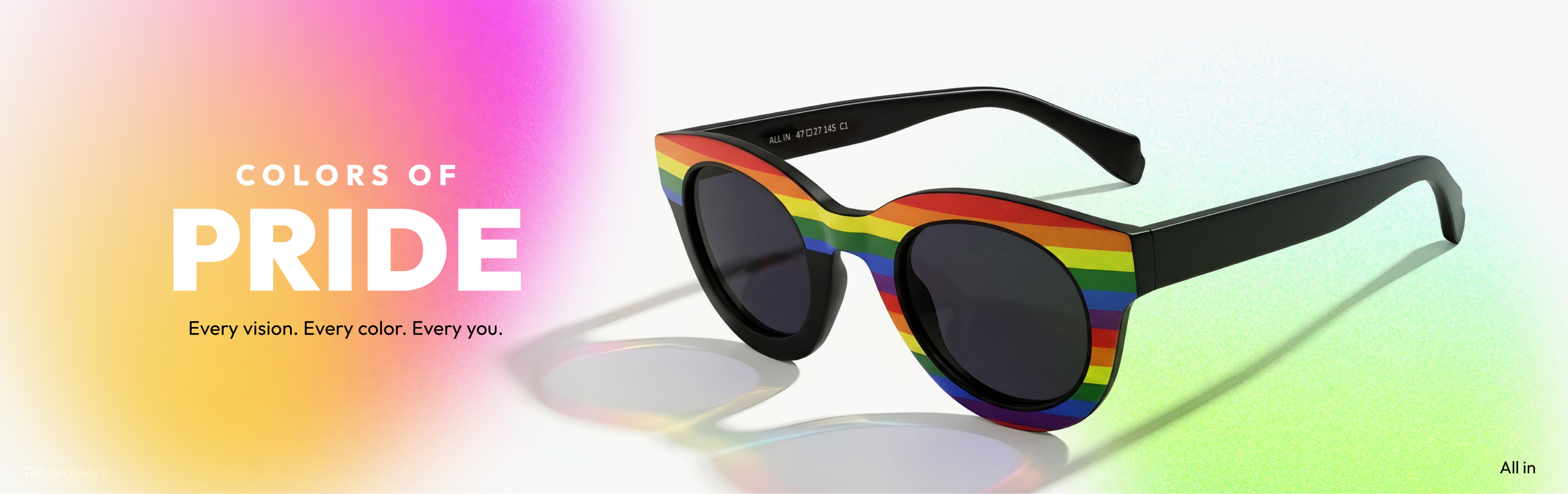 Colors of Pride Glasses | Eyebuydirect display picture 2